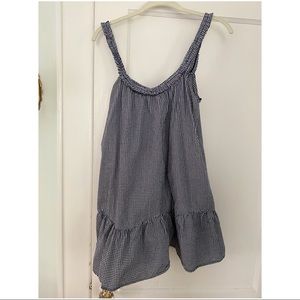 Zara Gingham Dress/Cover-Up